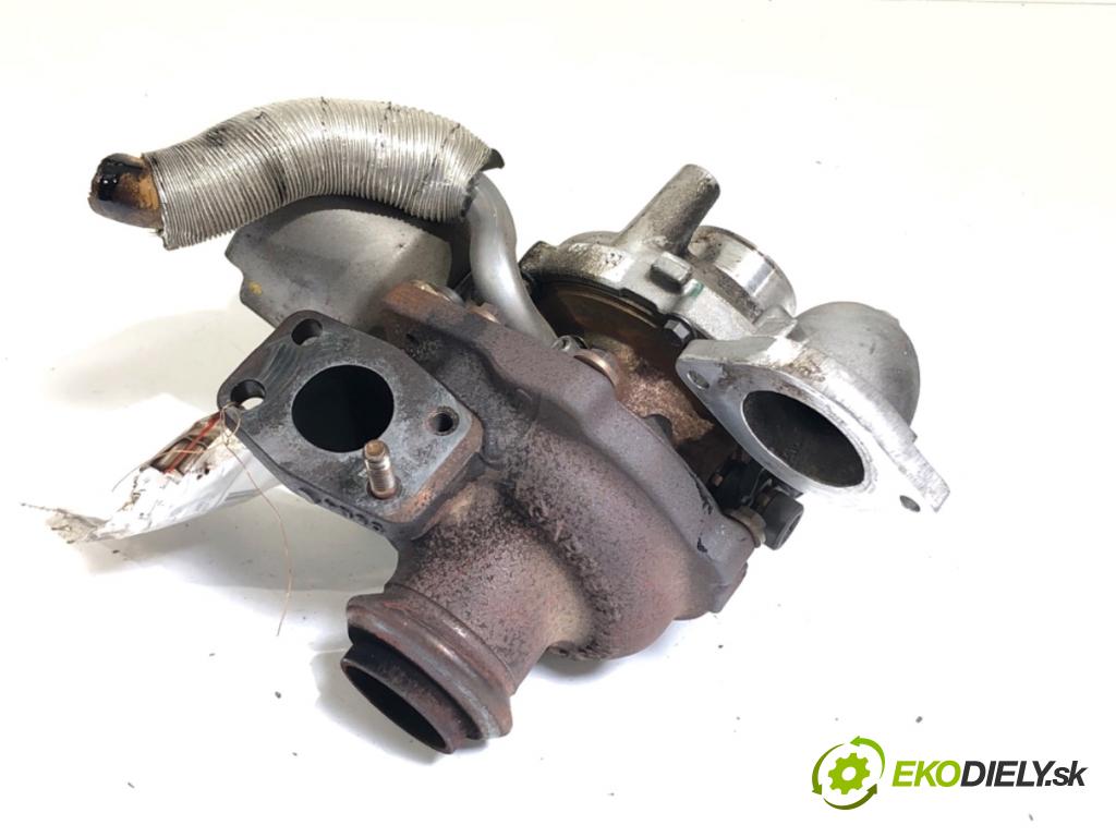 FORD FOCUS III liftback 2014 85 kW 1.6 TDCi 1560 turbo 9686120680 (Kompletní turbodmychadlo)