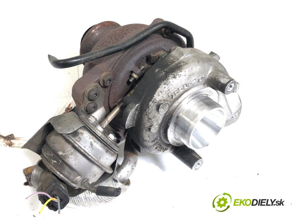 FORD FOCUS III liftback 2014 85 kW 1.6 TDCi 1560 turbo 9686120680 (Kompletní turbodmychadlo)