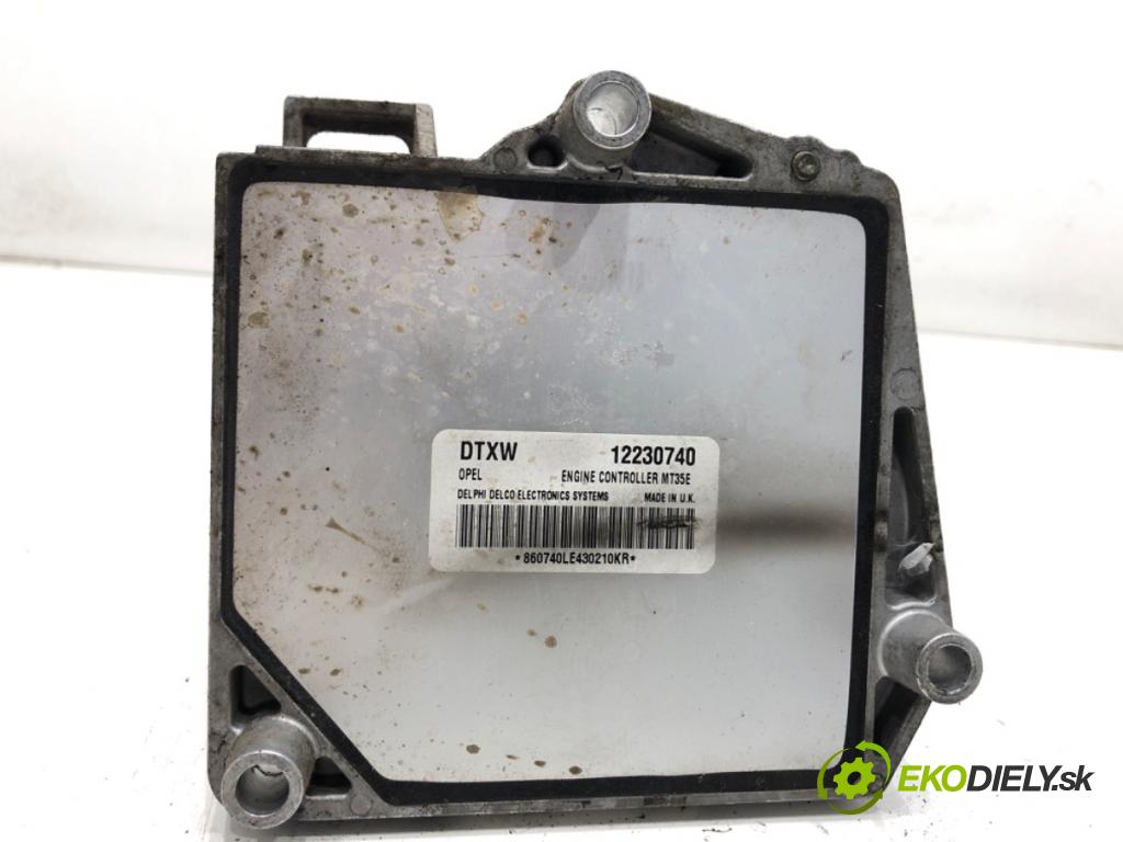 OPEL ASTRA H Kombi 2004 77 kW 1.6 (L35) 1598 riadiaca jednotka Motor 12230740 (Riadiaca jednotka)