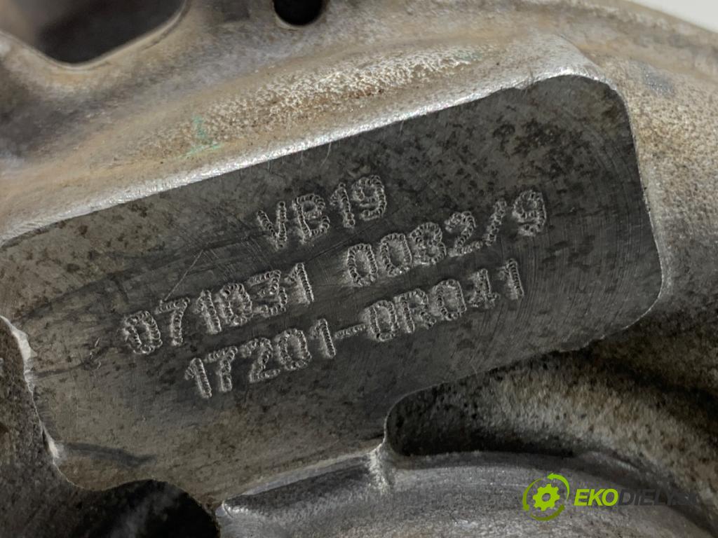 TOYOTA AVENSIS T25 sedan 2007 93 kW 2.0 D-4D (ADT250_) 1998 Turbodúchadlo,turbo 17201-0R041 (Turbodúchadlo (kompletné))