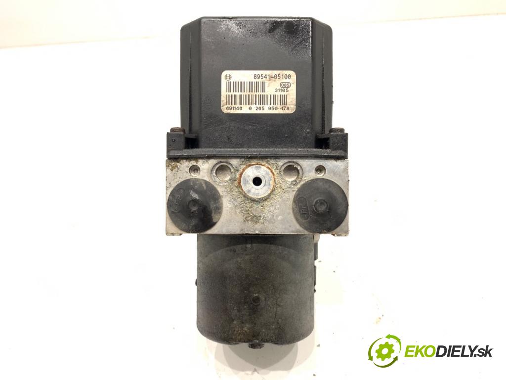 TOYOTA AVENSIS T25 sedan 2007 93 kW 2.0 D-4D (ADT250_) 1998 pumpa ABS 89541-05100 (Pumpa ABS)