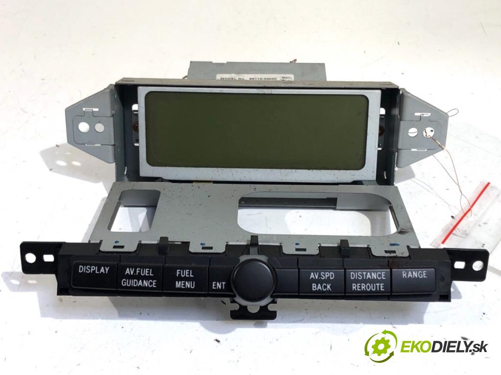 TOYOTA AVENSIS T25 sedan 2004 95 kW 1.8 (ZZT251_) 1794 Dislpej 86110-05020 (Prístrojová doska)