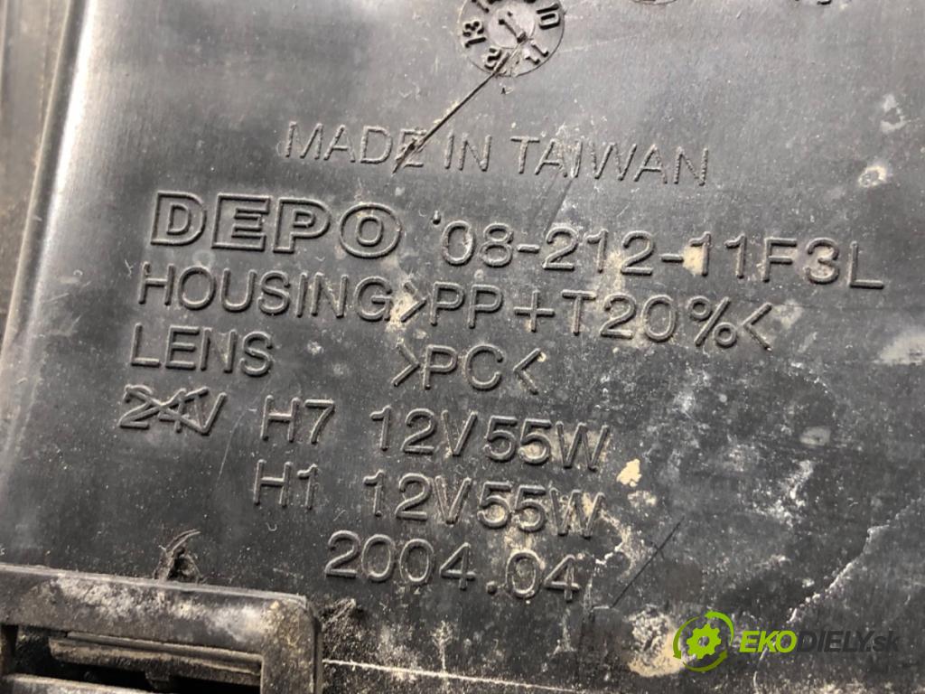 TOYOTA AVENSIS T25 sedan 2004 95 kW 1.8 (ZZT251_) 1794 Svetlomet ľavy predný