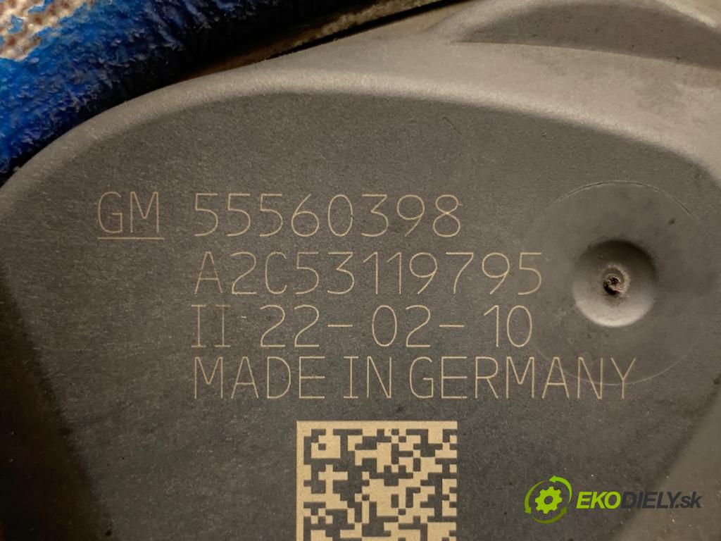 OPEL ASTRA H liftback 2010 85 kW 1.6 (L48) 1598 Škrtiaca klapka 55560398 (Škrtiaca klapka)