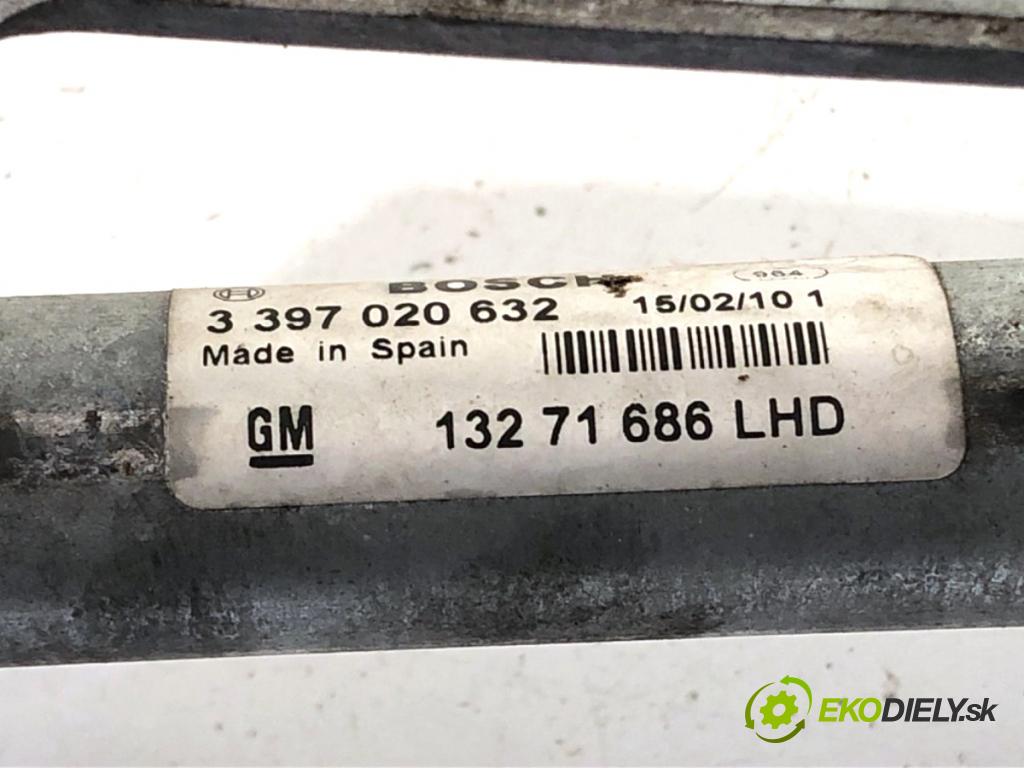 OPEL ASTRA H liftback 2010 85 kW 1.6 (L48) 1598 Mechanizmus stieračov predný 13271686 (Motorček stieračov predný)