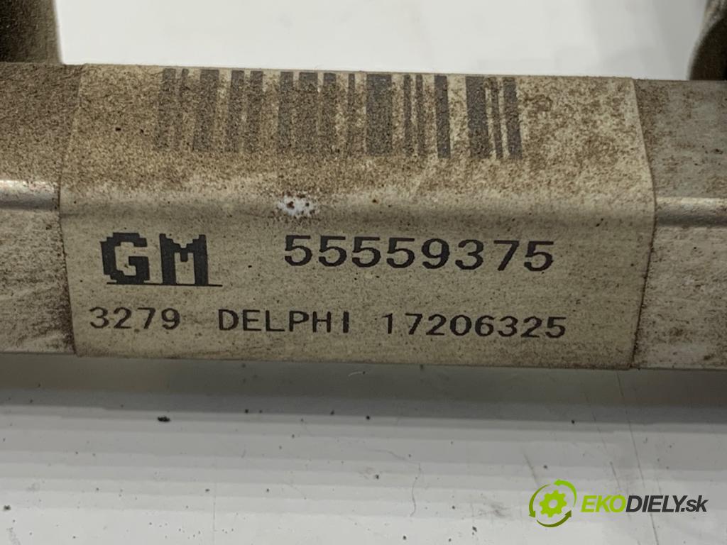 OPEL ASTRA H liftback 2010 85 kW 1.6 (L48) 1598 Lišta vstrekovacia 55559375 (Vstrekovacia lišta)