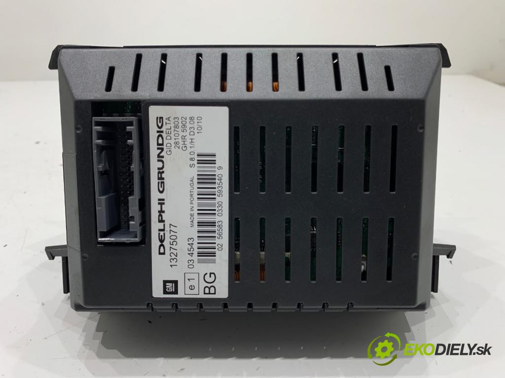 OPEL ASTRA H liftback 2010 85 kW 1.6 (L48) 1598 Dislpej 13275077 (Prístrojová doska)