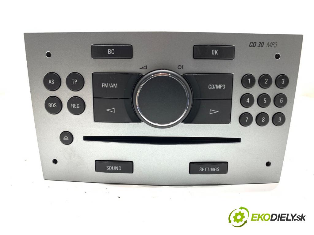 OPEL ASTRA H liftback 2010 85 kW 1.6 (L48) 1598 RADIO 13289932 (Audio zariadenie)