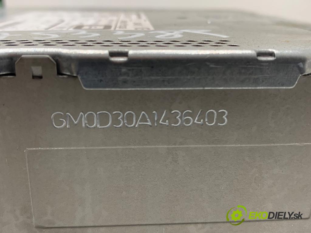 OPEL ASTRA H liftback 2010 85 kW 1.6 (L48) 1598 RADIO 13289932 (Audio zariadenie)