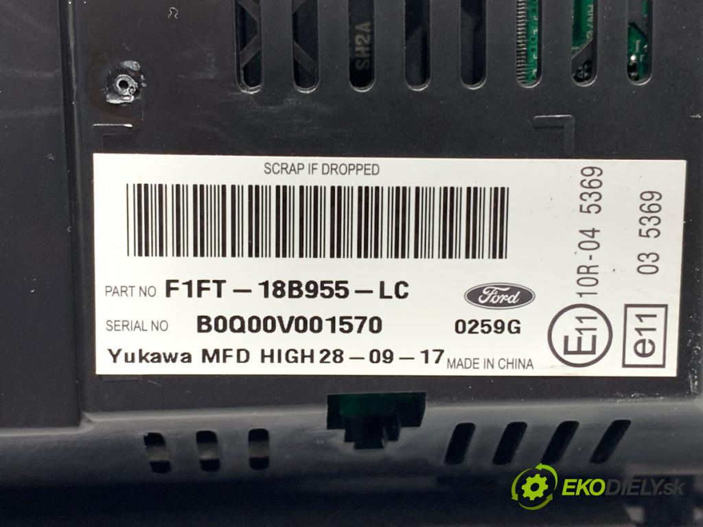 FORD FOCUS III Kombi 2018 70 kW 1.5 TDCi 1499 Dislpej F1FT-18B955-LC (Prístrojová doska)