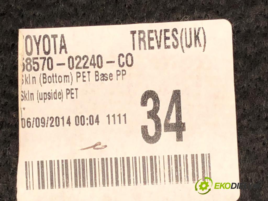 TOYOTA AURIS II Kombi 2014 97 kW 1.6 (ZRE185_) 1598 KRYTINA: kufra 58570-02240-CO