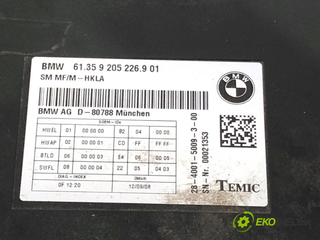 BMW F01 sedan 2008 180 kW 730 d 2993 Modul sedačky 9205226