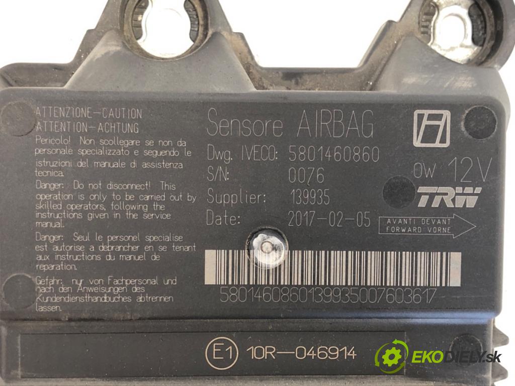 IVECO DAILY VI Autobus 2017 115 kW 50C16 2287 senzor airbag 5801460860 (Snímač)