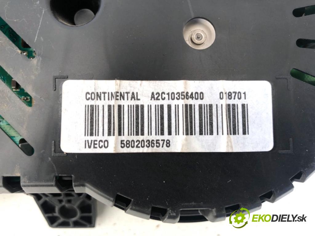 IVECO DAILY VI Autobus 2017 115 kW 50C16 2287 Prístrojovka 5802036578 (Prístrojová doska)