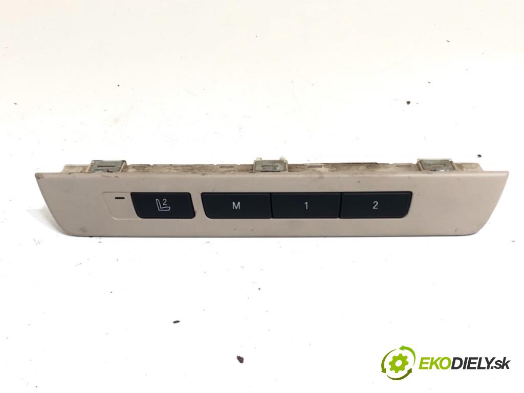 BMW F01 sedan 2008 180 kW 730 d 2993 přepínač paměti sedačky + PAMĚŤ: 9163107