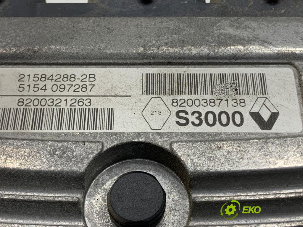 RENAULT MEGANE II liftback 2005 99 kW 2.0 16V (BM0U, CM0U) 1998 riadiaca jednotka Motor 8200387138 (Riadiaca jednotka)