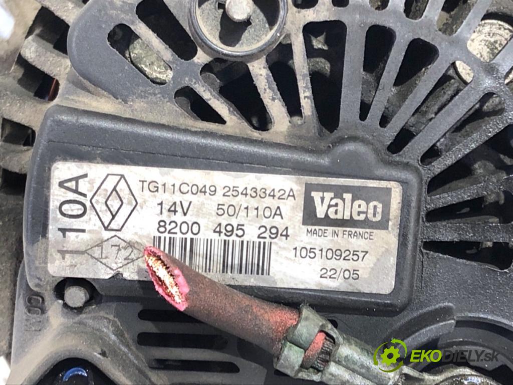 RENAULT MEGANE II liftback 2005 99 kW 2.0 16V (BM0U, CM0U) 1998 Alternátor 8200495294 (Alternátor)