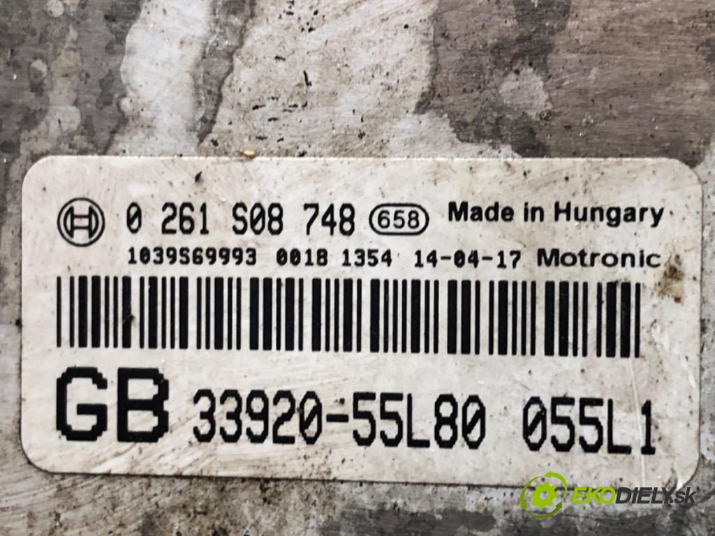 SUZUKI SX4 liftback 2014 88 kW 1.6 VVT 4x4 (RW 416) 1586 riadiaca jednotka Motor 33920-55L80 (Riadiaca jednotka)