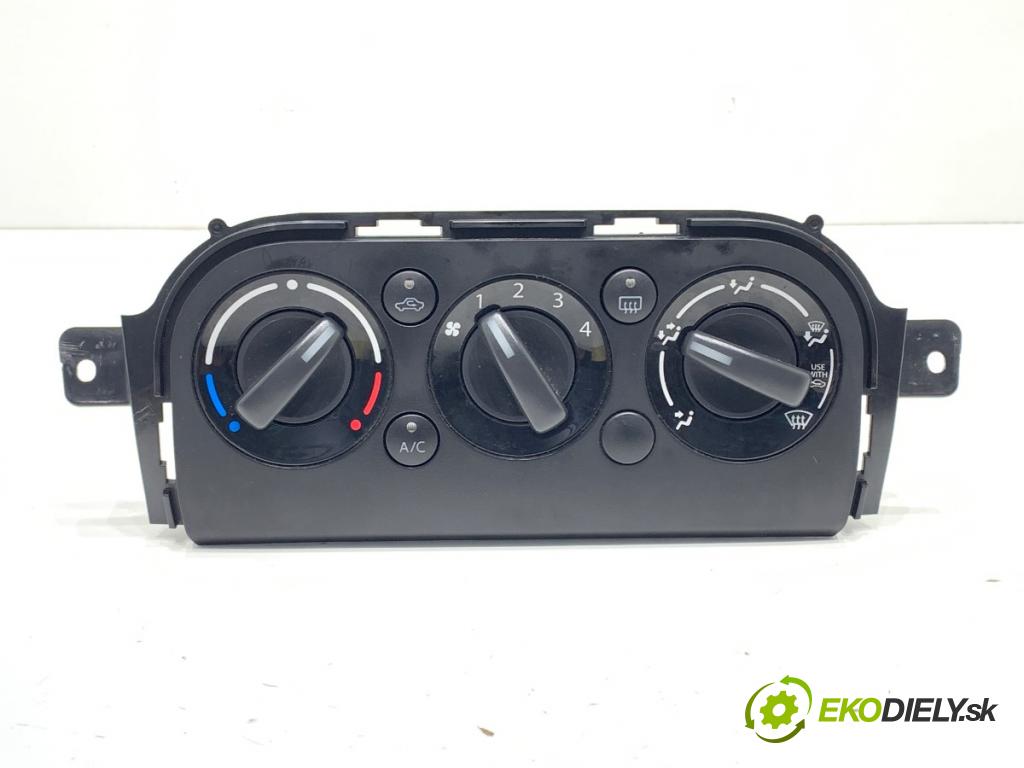 SUZUKI SX4 liftback 2014 88 kW 1.6 VVT 4x4 (RW 416) 1586 Panel ovládania kúrenia  (Prepínacie páčky pod volantom)
