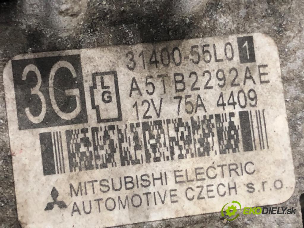 SUZUKI SX4 liftback 2014 88 kW 1.6 VVT 4x4 (RW 416) 1586 Alternátor 31400-55L0 (Alternátor)