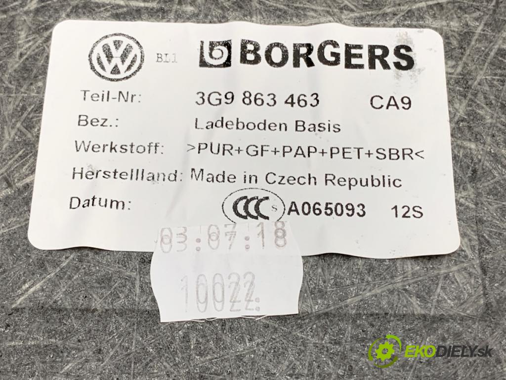 VW PASSAT B8 Kombi 2018 140 kW 2.0 TDI 4motion 1968 KRYTINA: kufra 3G9863463