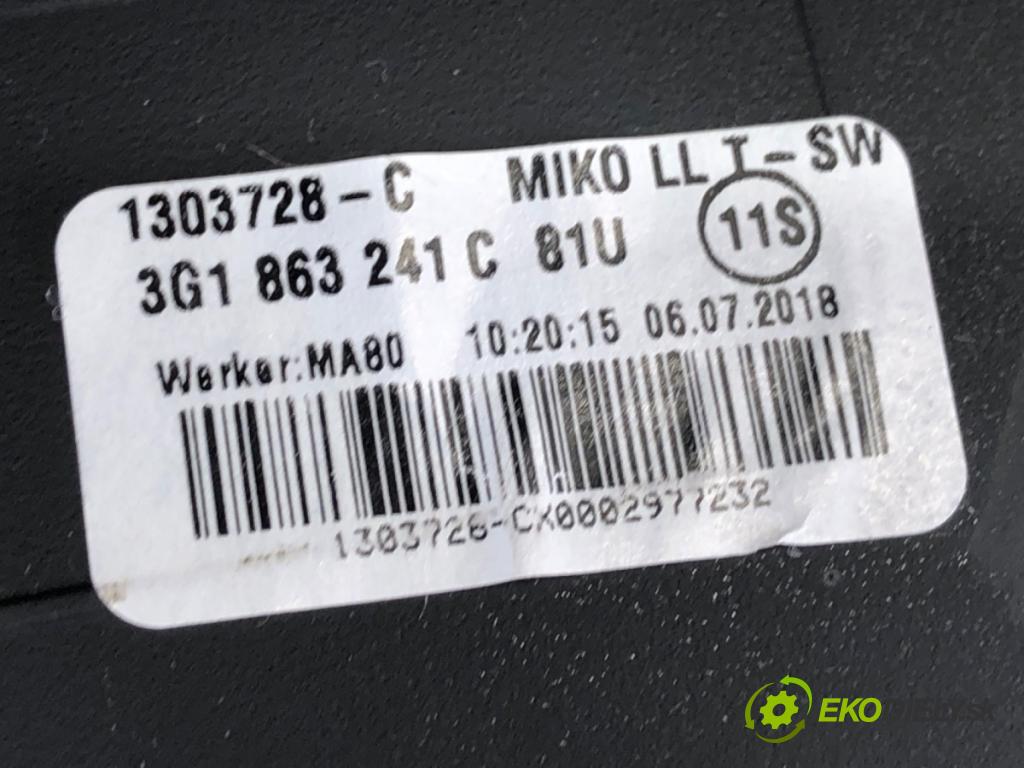 VW PASSAT B8 Kombi 2018 140 kW 2.0 TDI 4motion 1968 Tunel stredový 3G1863241C (Stredový tunel)