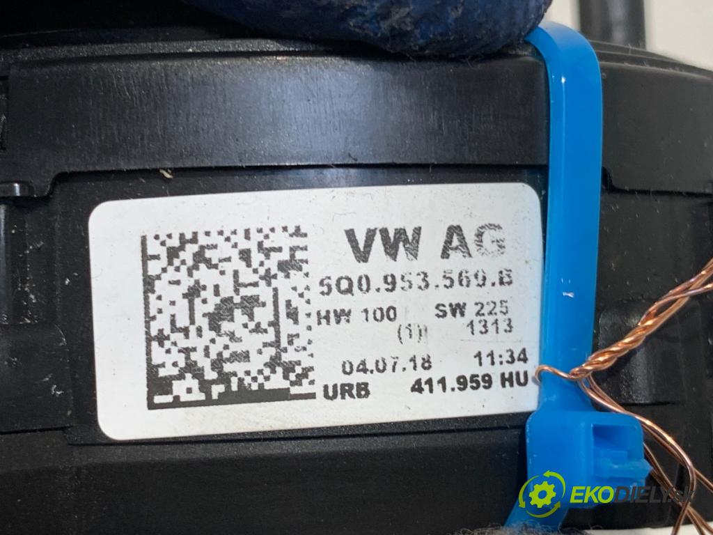 VW PASSAT B8 Kombi 2018 140 kW 2.0 TDI 4motion 1968 Krúžok, slimák airbag 5Q0953569B (Airbag)