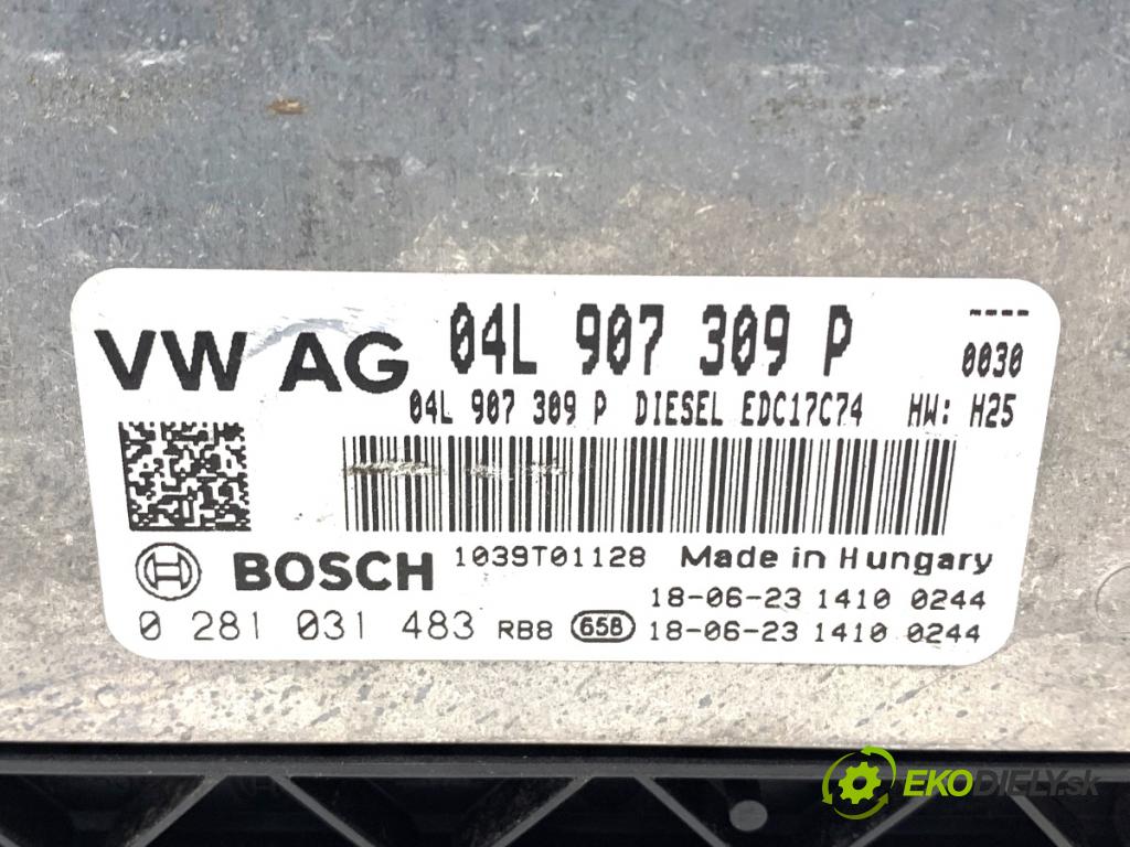 VW PASSAT B8 Kombi 2018 140 kW 2.0 TDI 4motion 1968 riadiaca jednotka Motor 04L907309P (Riadiaca jednotka)