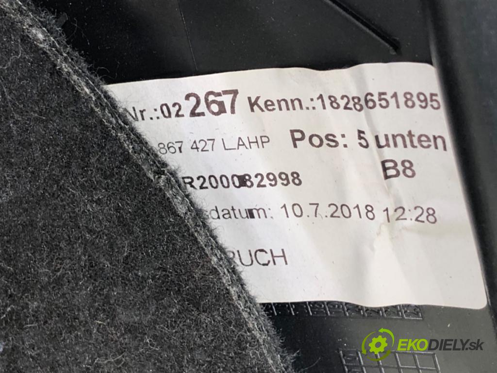 VW PASSAT B8 Kombi 2018 140 kW 2.0 TDI 4motion 1968 ča kufra levý 3G9867427L