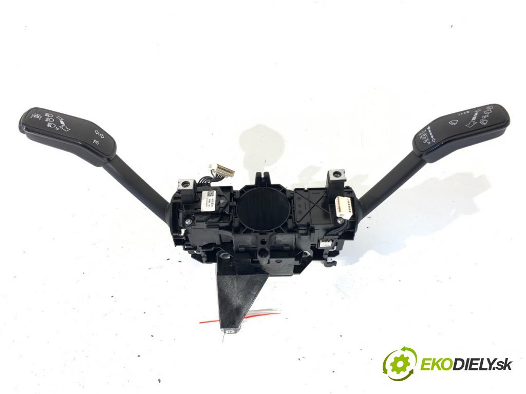 VW PASSAT B8 Kombi 2018 140 kW 2.0 TDI 4motion 1968 Prepínač kombinovaný 5Q0953521FG (Prepínacie páčky pod volantom)