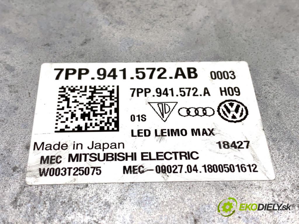 VW PASSAT B8 Kombi 2018 140 kW 2.0 TDI 4motion 1968 Menič XENON 7PP941572AB (Riadiaca jednotka xenónu)