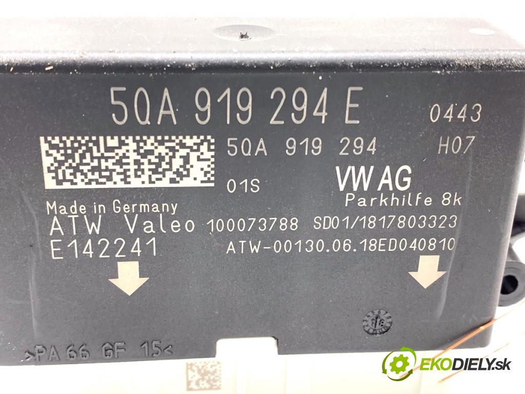 VW PASSAT B8 Kombi 2018 140 kW 2.0 TDI 4motion 1968 Modul PDC 5QA919294E (Riadiaca jednotka ostatné)