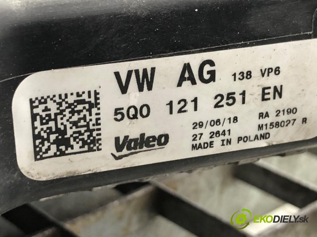 VW PASSAT B8 Kombi 2018 140 kW 2.0 TDI 4motion 1968 Chladič vody 5Q0121251EN (Chladič vody)