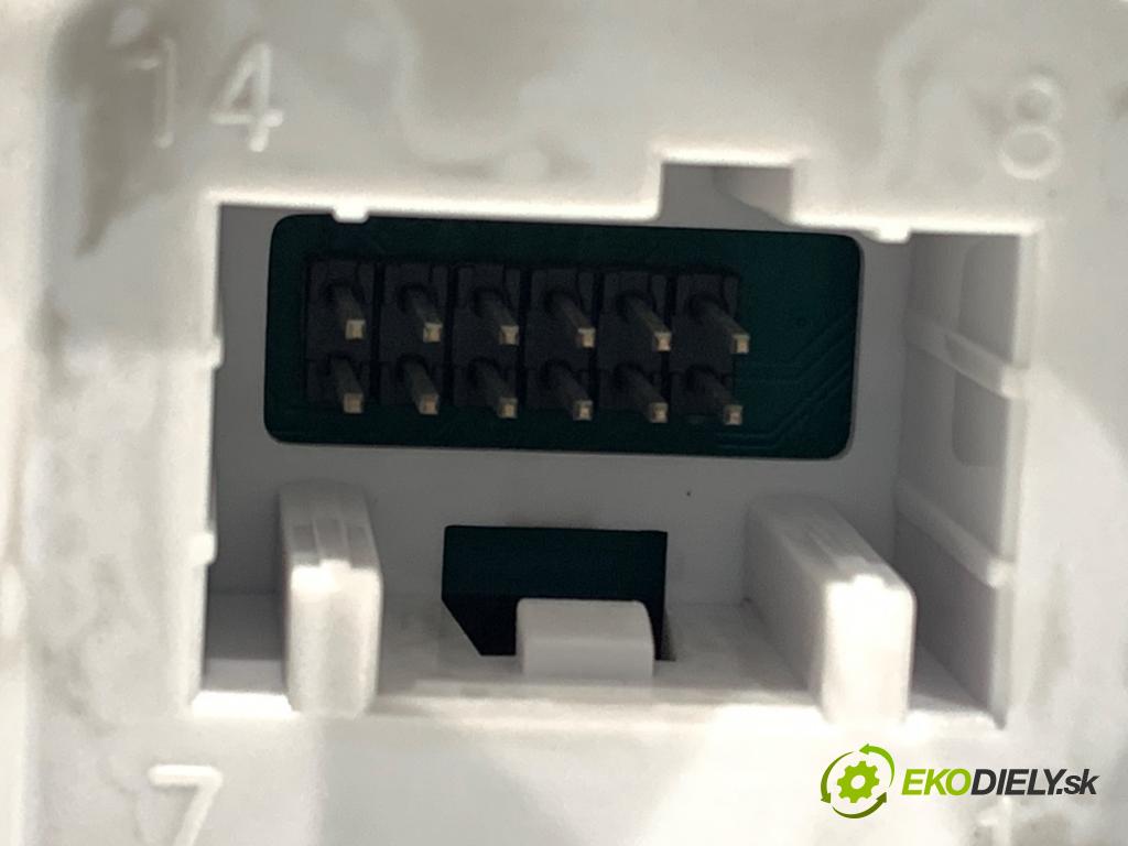 FORD FIESTA MK7 liftback 2010 60 kW 1.25 1242 Panel ovládania kúrenia 8A61-19980-BF (Prepínacie páčky pod volantom)