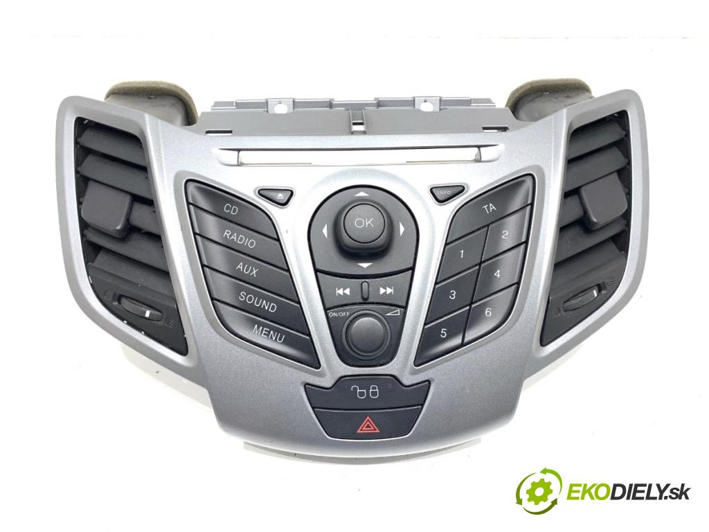 FORD FIESTA MK7 liftback 2010 60 kW 1.25 1242 Panel ovládania radia 8A6T18K811AD (Prepínacie páčky pod volantom)