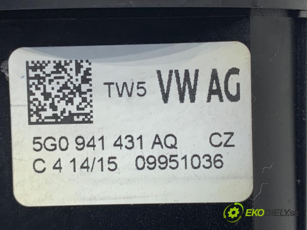 VW GOLF VII Kombi 2015 81 kW 1.6 TDI 1598 spínač světel 5G0941431AQ