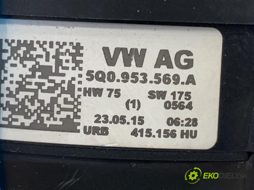 VW GOLF VII Kombi 2015 81 kW 1.6 TDI 1598 Krúžok, slimák airbag 5Q0953569A (Airbag)
