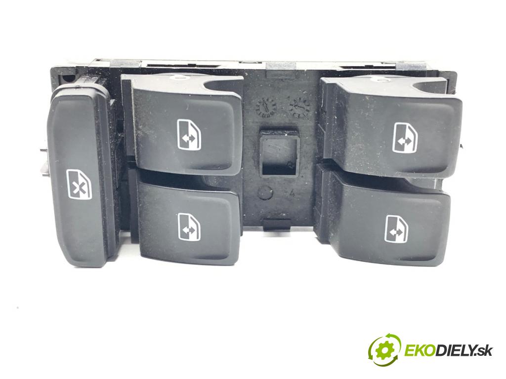 VW GOLF VII Kombi 2015 81 kW 1.6 TDI 1598 Prepínač okien 5G0959857D (Prepínacie páčky pod volantom)