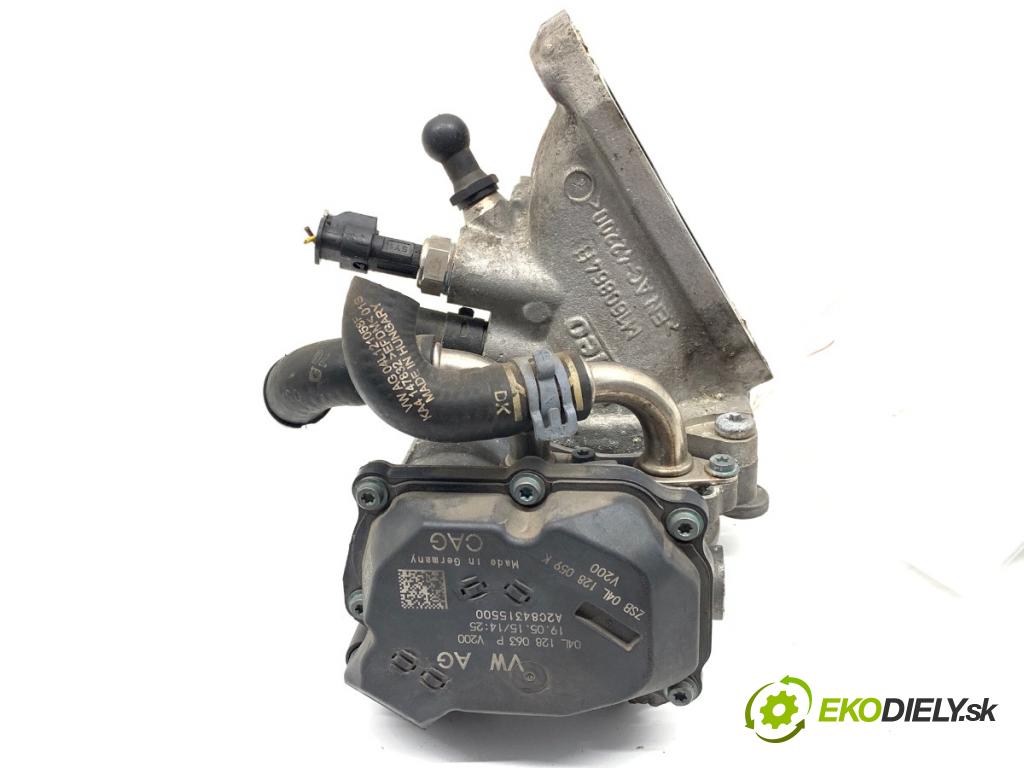 VW GOLF VII Kombi 2015 81 kW 1.6 TDI 1598 Škrtiaca klapka 04L128063P (Škrtiaca klapka)