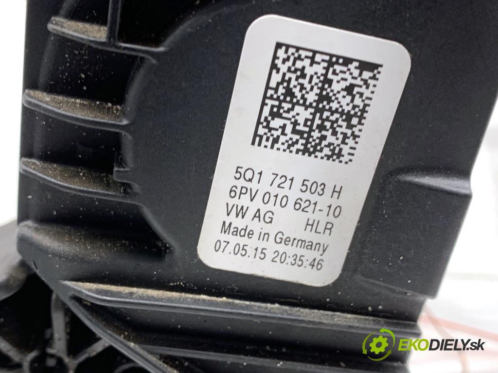 VW GOLF VII Kombi 2015 81 kW 1.6 TDI 1598 Potenciometer plynu 5Q1721503H (Potenciometer plynového pedálu)