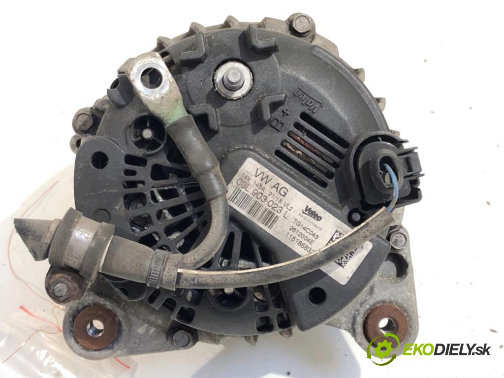 VW GOLF VII Kombi 2015 81 kW 1.6 TDI 1598 Alternátor 03L903023L (Alternátor)