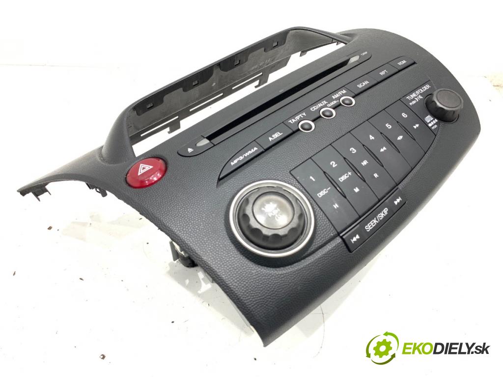 HONDA CIVIC VIII liftback 2007 103 kW 1.8 (FN1, FK2) 1799 RADIO 39100-SMR-G112-M1 (Audio zariadenie)