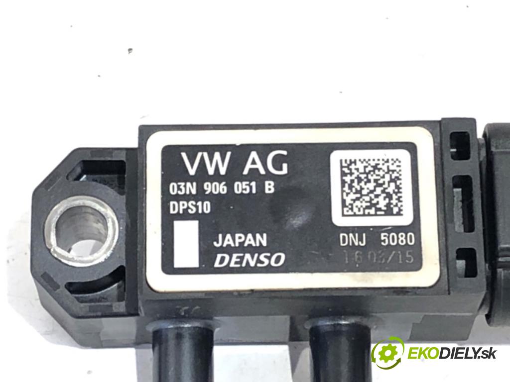 VW GOLF VII Kombi 2015 81 kW 1.6 TDI 1598 snímač tlaku spalín DPF 03N906051B