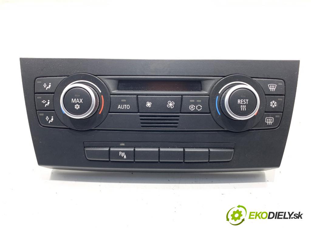 BMW E90 sedan 2008 125 kW 320 i 1995 Panel ovládania kúrenia 9182287 (Prepínacie páčky pod volantom)