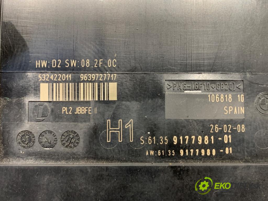 BMW E90 sedan 2008 125 kW 320 i 1995 Modul komfortu 9177981 (Modul komfortu)