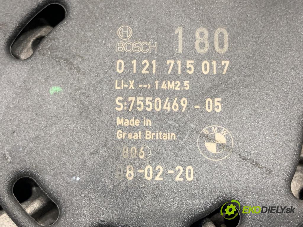 BMW E90 sedan 2008 125 kW 320 i 1995 Alternátor 7550469 0121715017 (Alternátor)