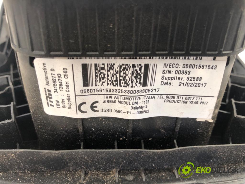 IVECO DAILY VI Autobus 2017 115 kW 50C16 2287 AirBag volantu  (Airbag)