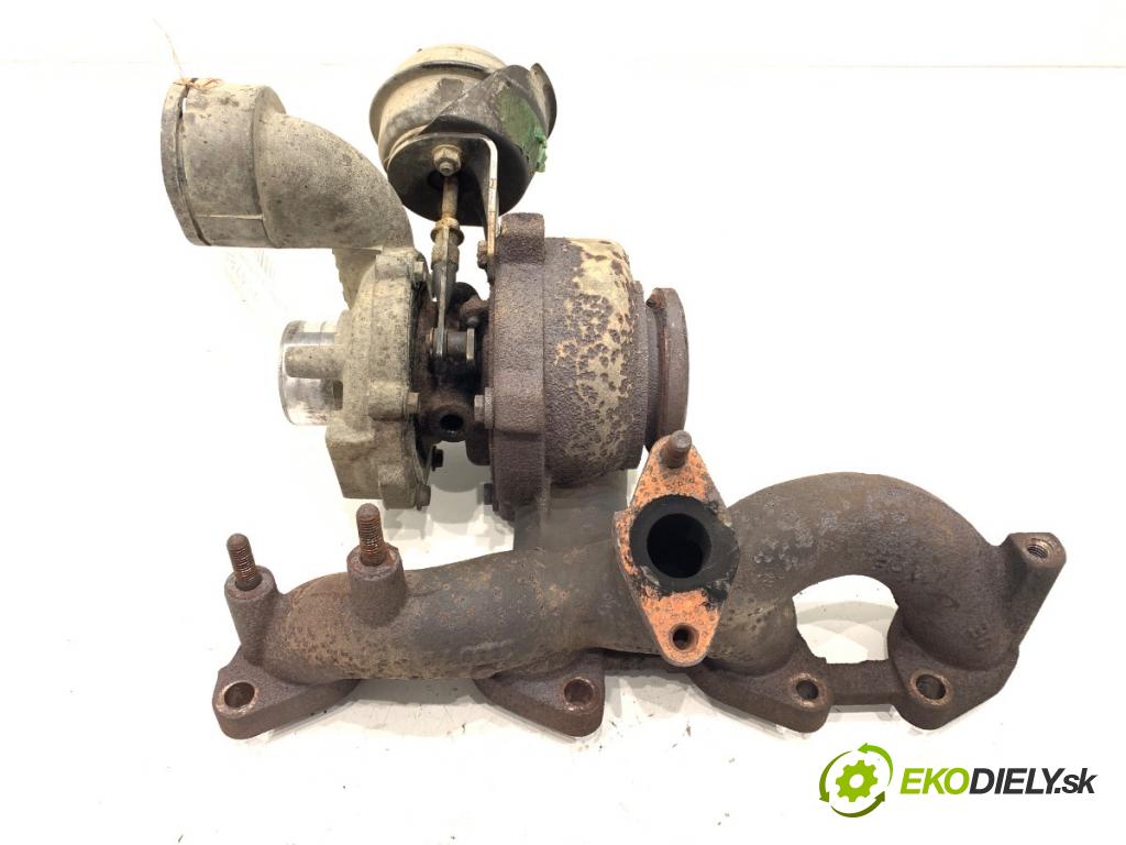 AUDI A3 8P liftback 2003 103 kW 2.0 TDI 16V 1968 turbo  (Kompletní turbodmychadlo)