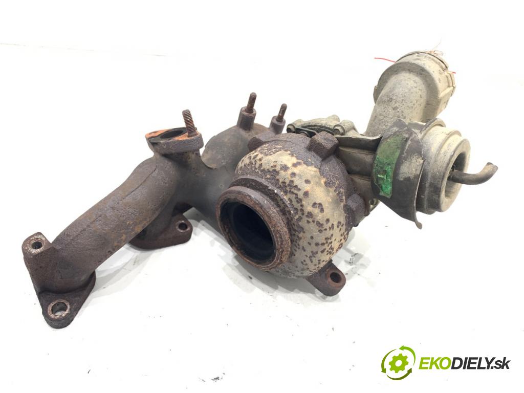 AUDI A3 8P liftback 2003 103 kW 2.0 TDI 16V 1968 turbo  (Kompletní turbodmychadlo)