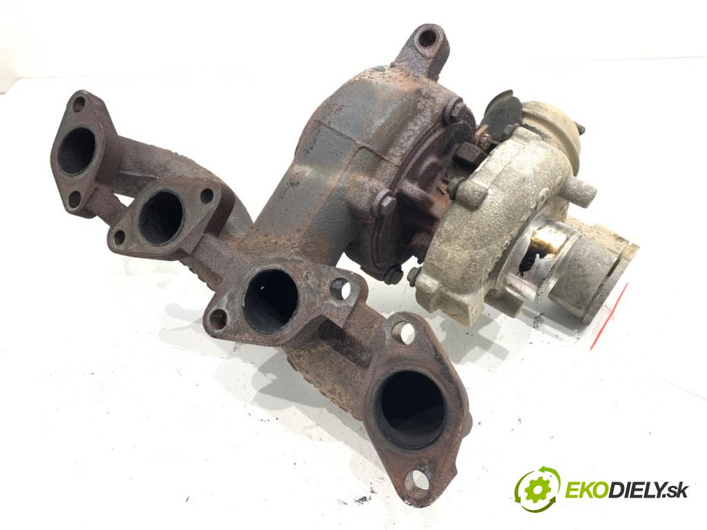 AUDI A3 8P liftback 2003 103 kW 2.0 TDI 16V 1968 turbo  (Kompletní turbodmychadlo)